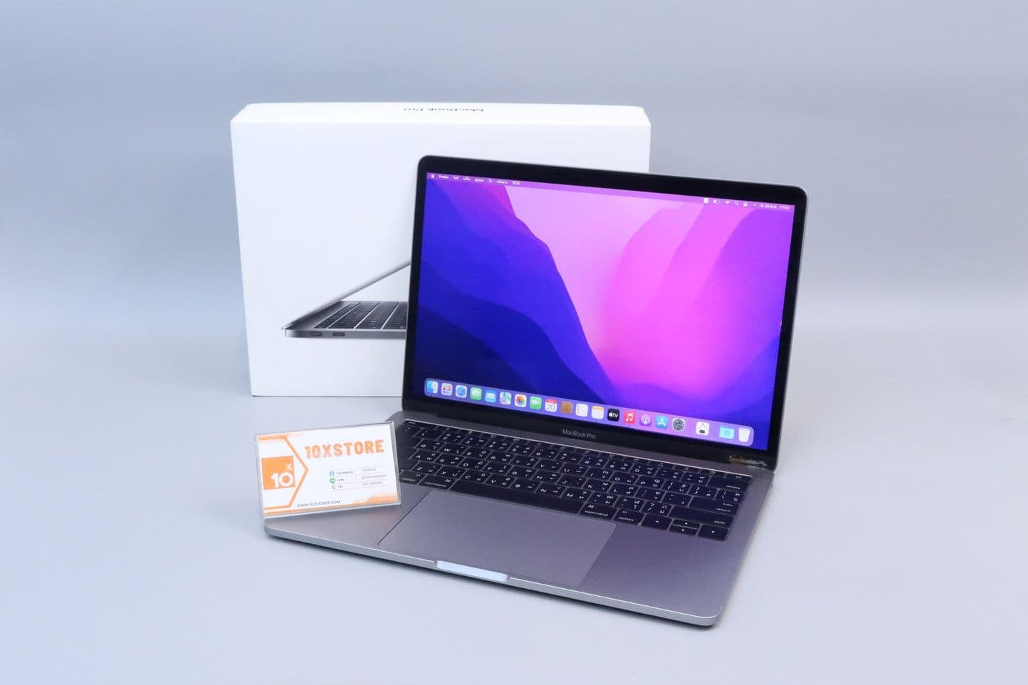 ແມັກບຸກໂປຣ  13 ນີ້ວ 2016 Core i5 ram8.256GB ມຶສອງ KD