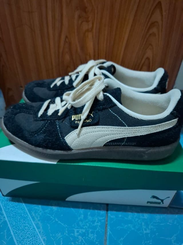 ເກີບຜ້າໃບ ຍີ່ຫຍໍ້ puma palermo ເບີ 40 ມຶສອງສະພາບດີ KD-A007 - ภาพที่ 2