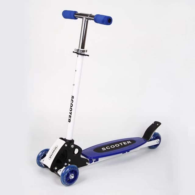 ສະກູດເຕີເຫລັກ 3ລໍ້ແລະ4ລໍ້ scooter ຂອງຫຼິ້ນເດັກ ຮັບນ້ຳໜັກໄດ້30ກິໂລ SP-A008 - ภาพที่ 3