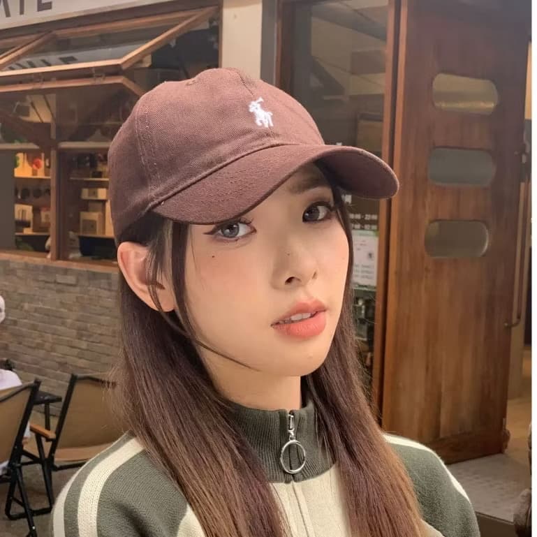 ￼Miss_J ໝວກເບສບໍສະໄຕນ໌ອາເມລິກາ ປັກລາຍໂຄນົມ ໃສ່ໄດ້ທຸກສະໄຕນ໌(sp-A013) - ภาพที่ 2