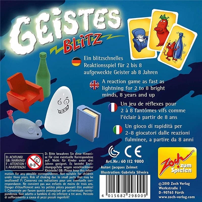 Ghost blitz Geistes Board game - ບອດ ເກມຈັບຜີ (Sp-A012) - ภาพที่ 2