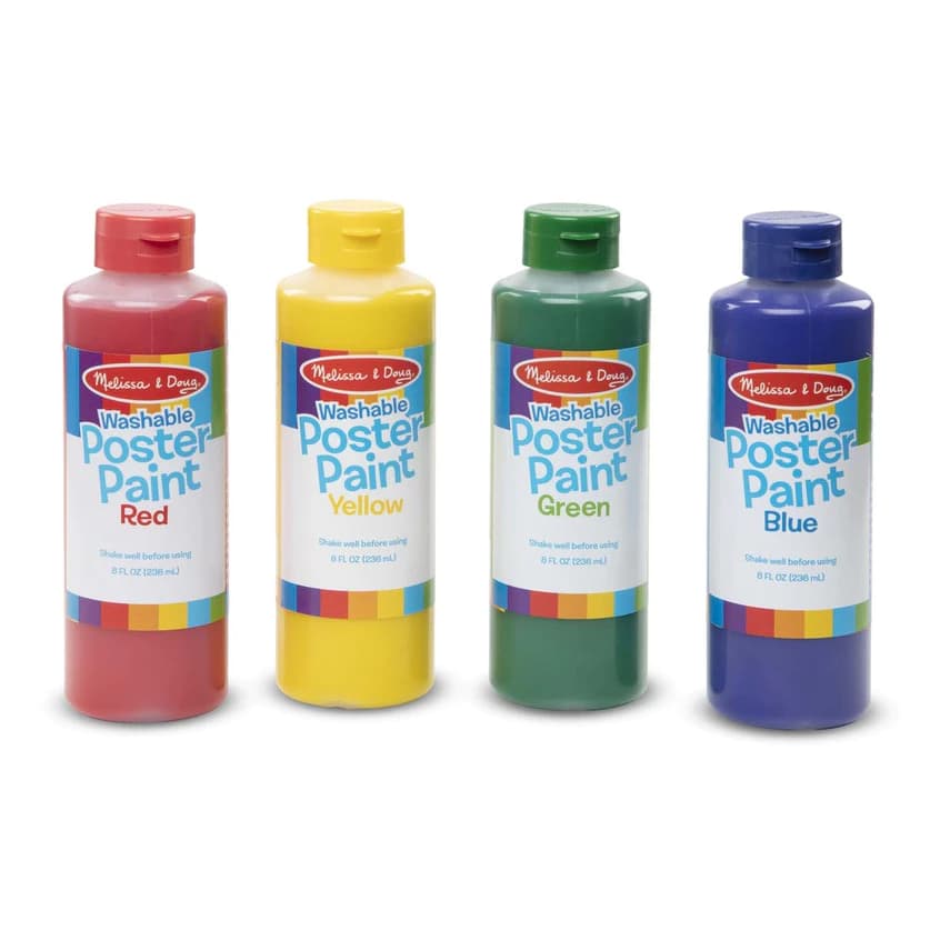Melissa & Doug Washable Poster Paint  ສີນ້ຳ     [ SP -A004 ] - ภาพที่ 3